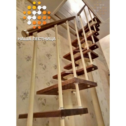 Лестница с комбинированным шагом